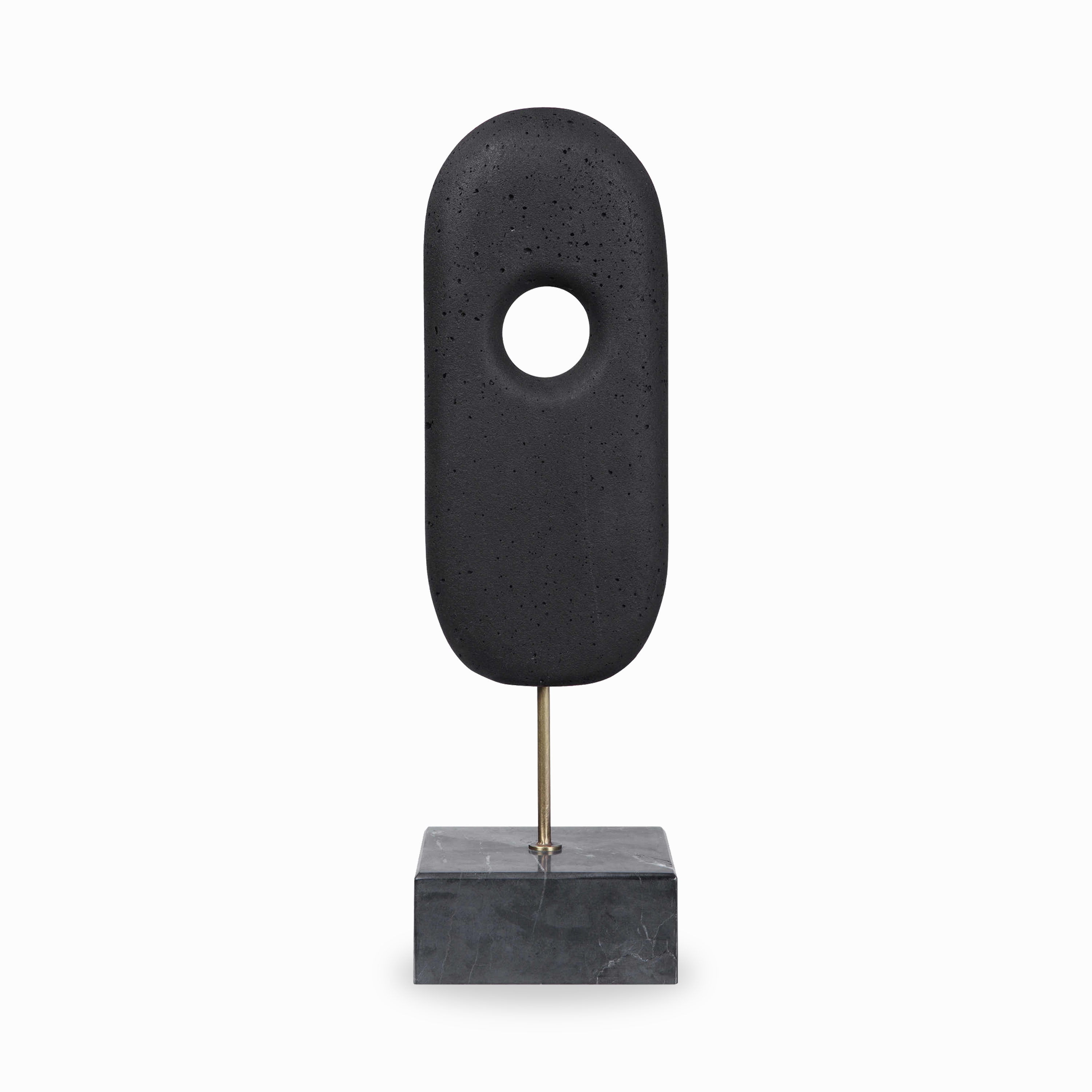 Oval Disc Sculpture elegant wall decor