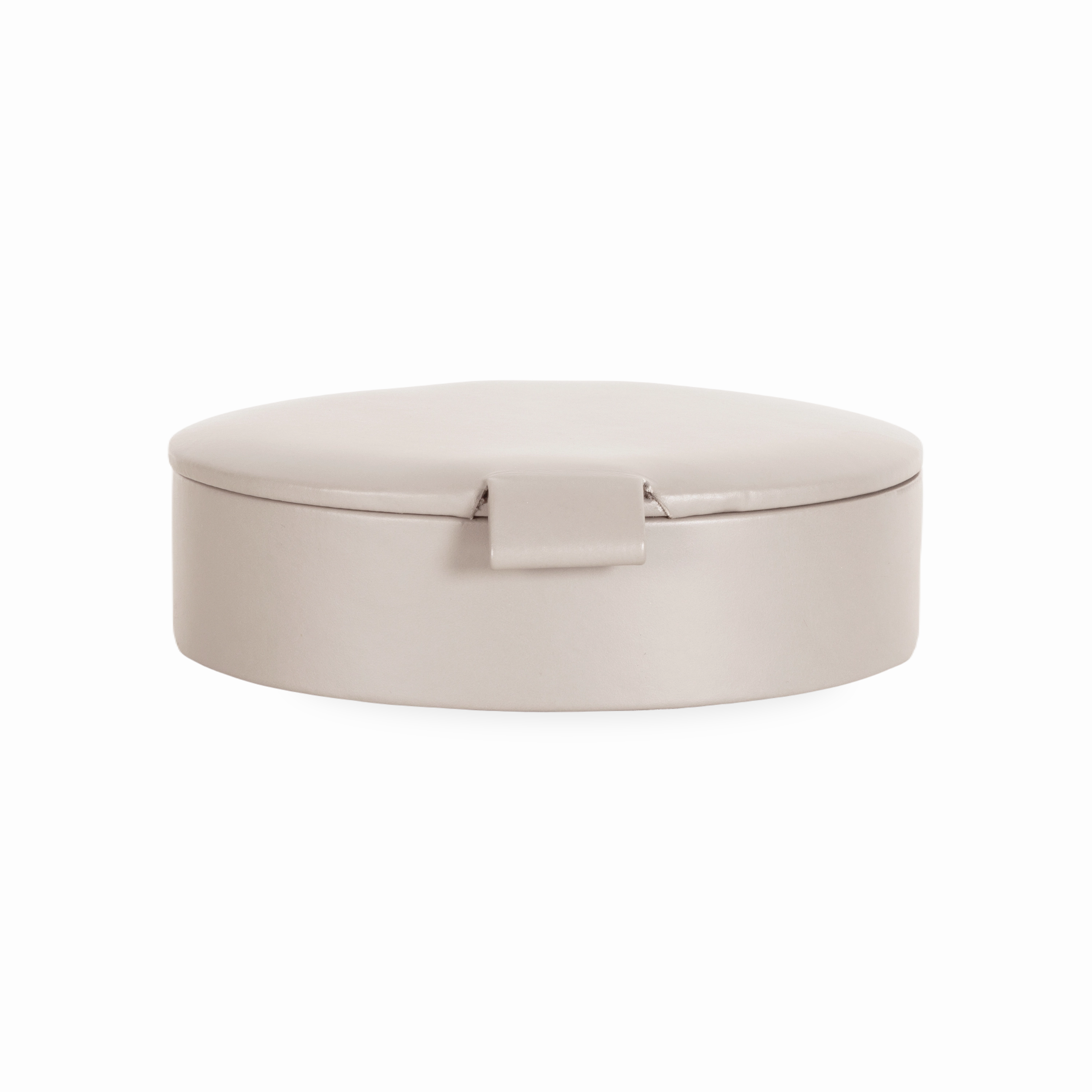 Oval Leather Box