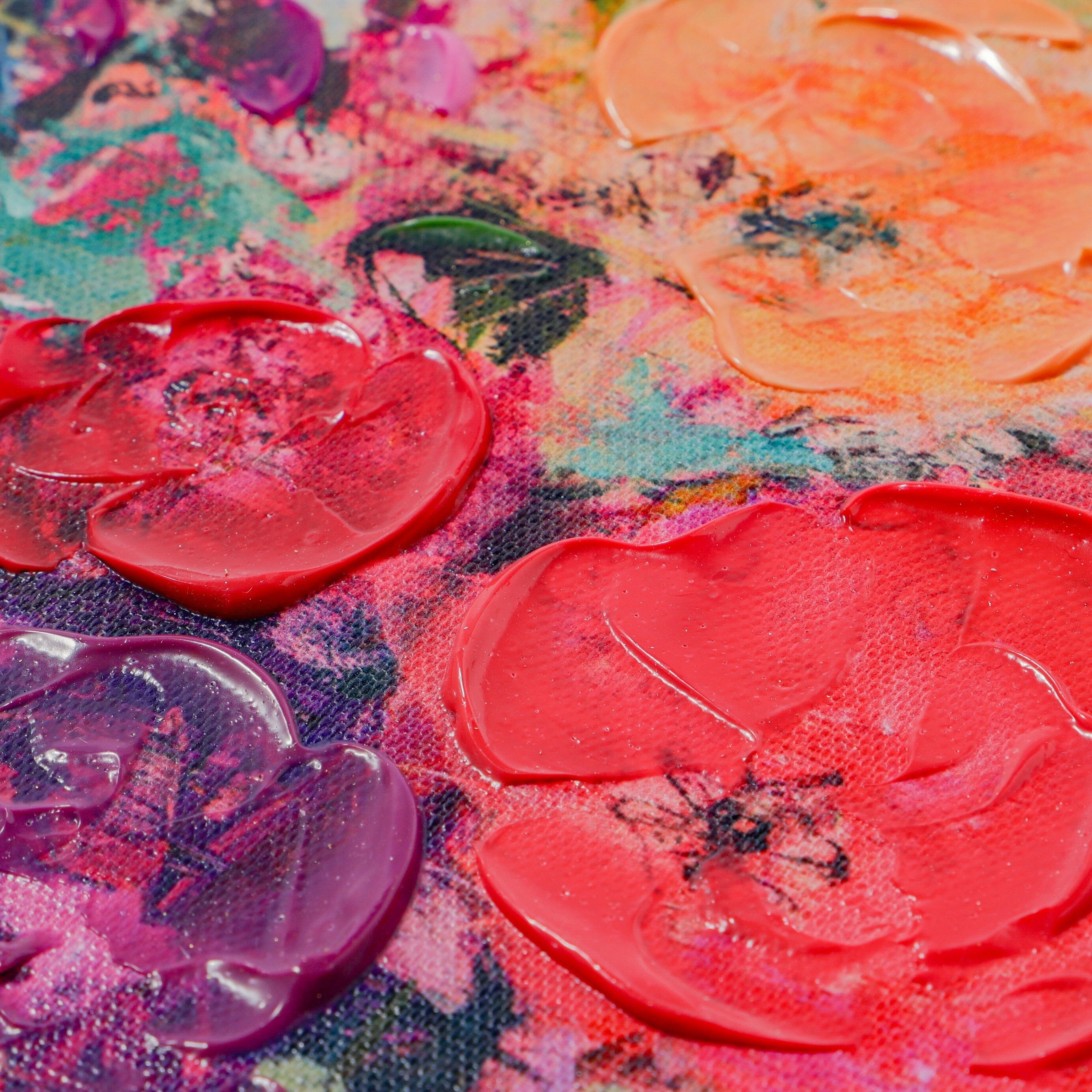 Painting Art Board Flower Medium