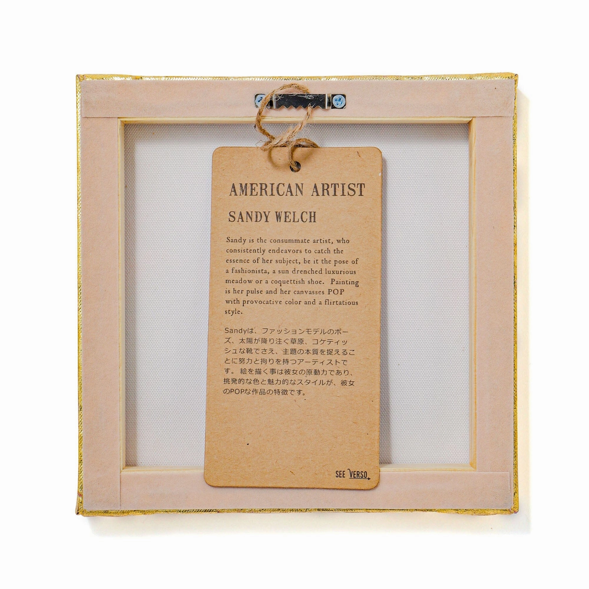 Painting Art Board Flower Small