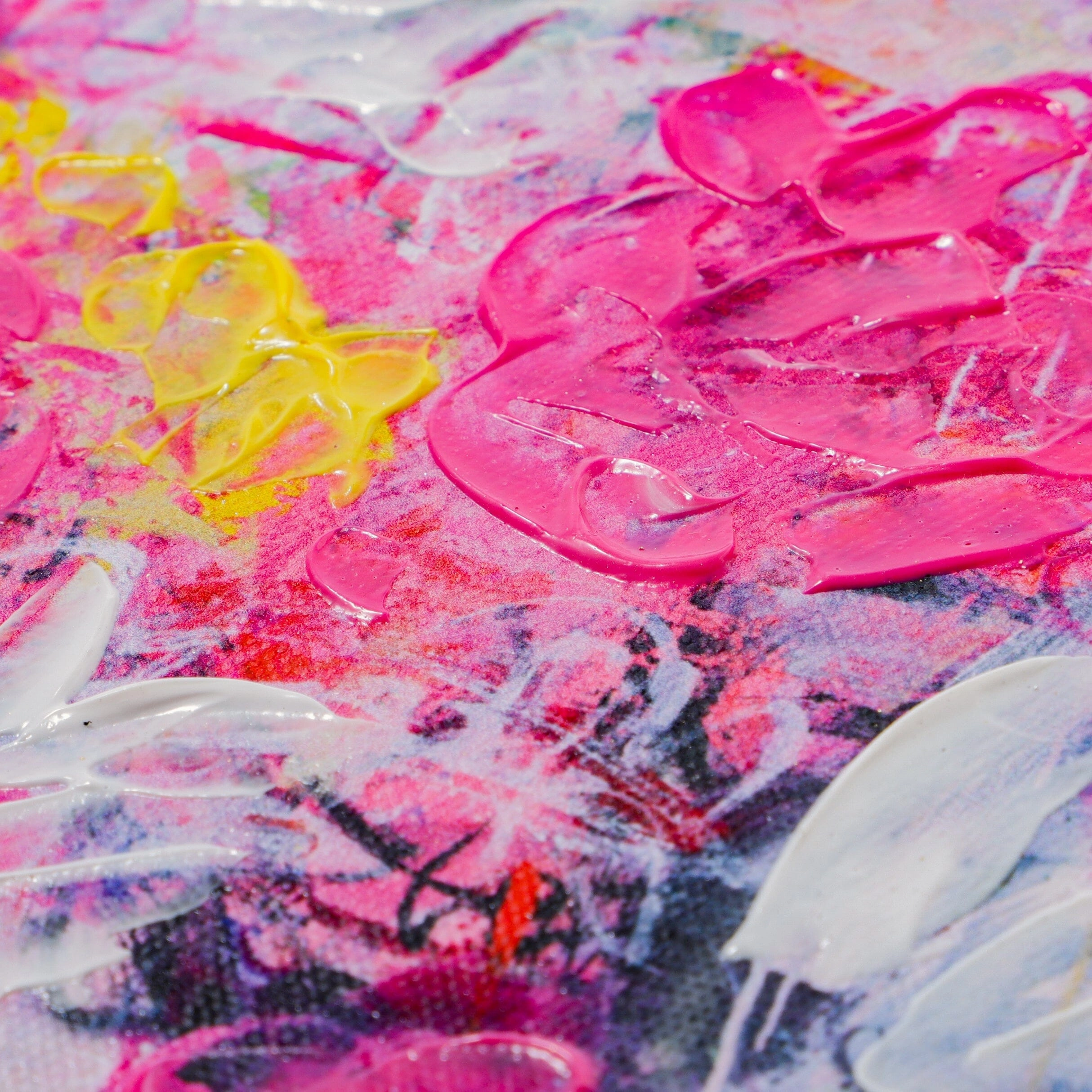 Painting Art Board Flower Small