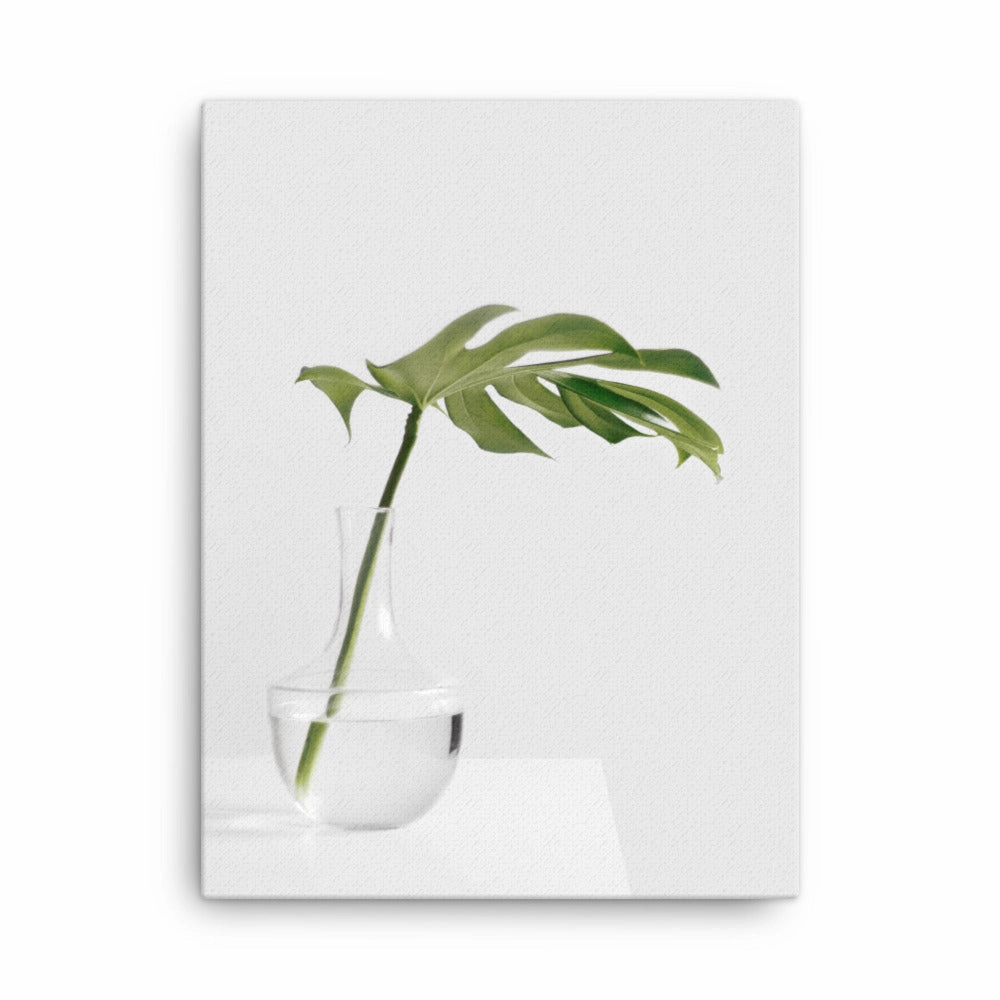 Palm in Vase - Leinwand canvas mural art