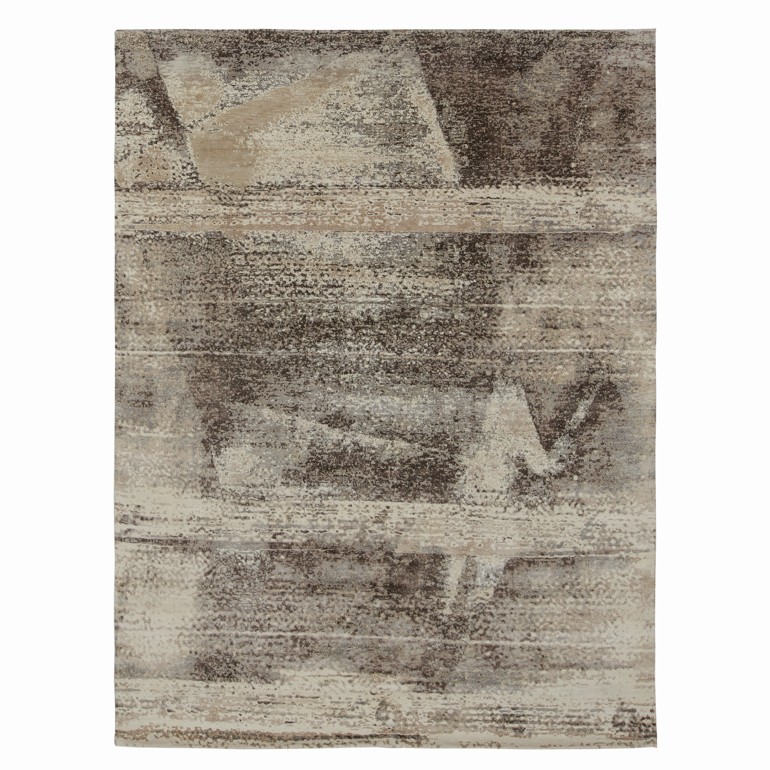 Paloma Silver minimalist everyday rug