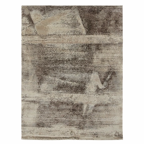 Paloma Silver minimalist everyday rug