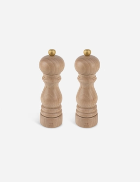 Paris Adjustable Salt   Pepper Mill Set by Peugeot Saveurs decorative tabletop item