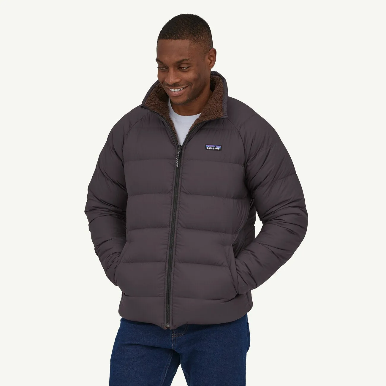Patagonia Herrenjacken & Westen Reversible Silent Down Fleece Jacket für Herren