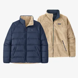 Patagonia Herrenjacken & Westen Reversible Silent Down Fleece Jacket für Herren