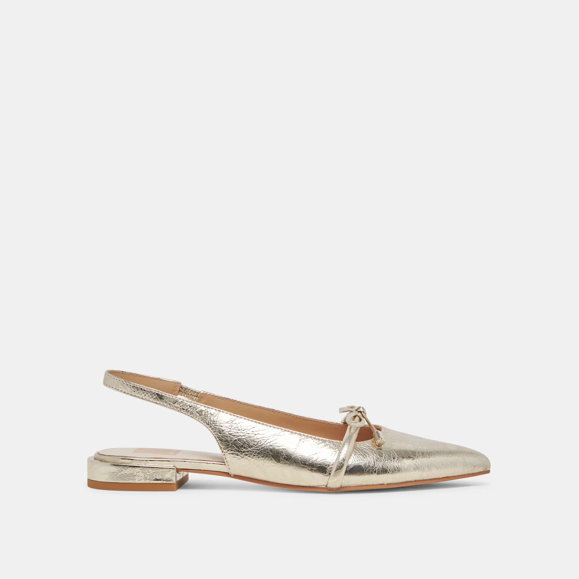 PAYGE FLATS PLATINUM DISTRESSED LEDER