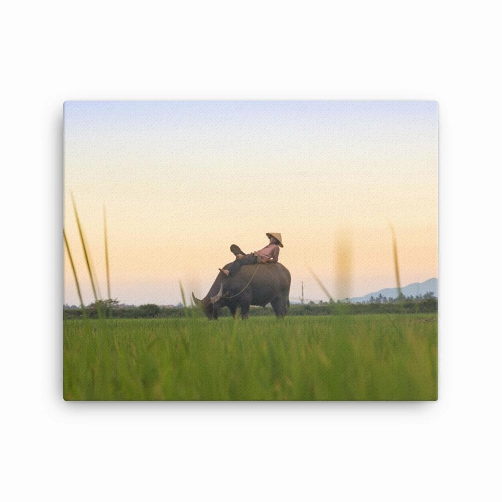 Peaceful Evening - Leinwand
