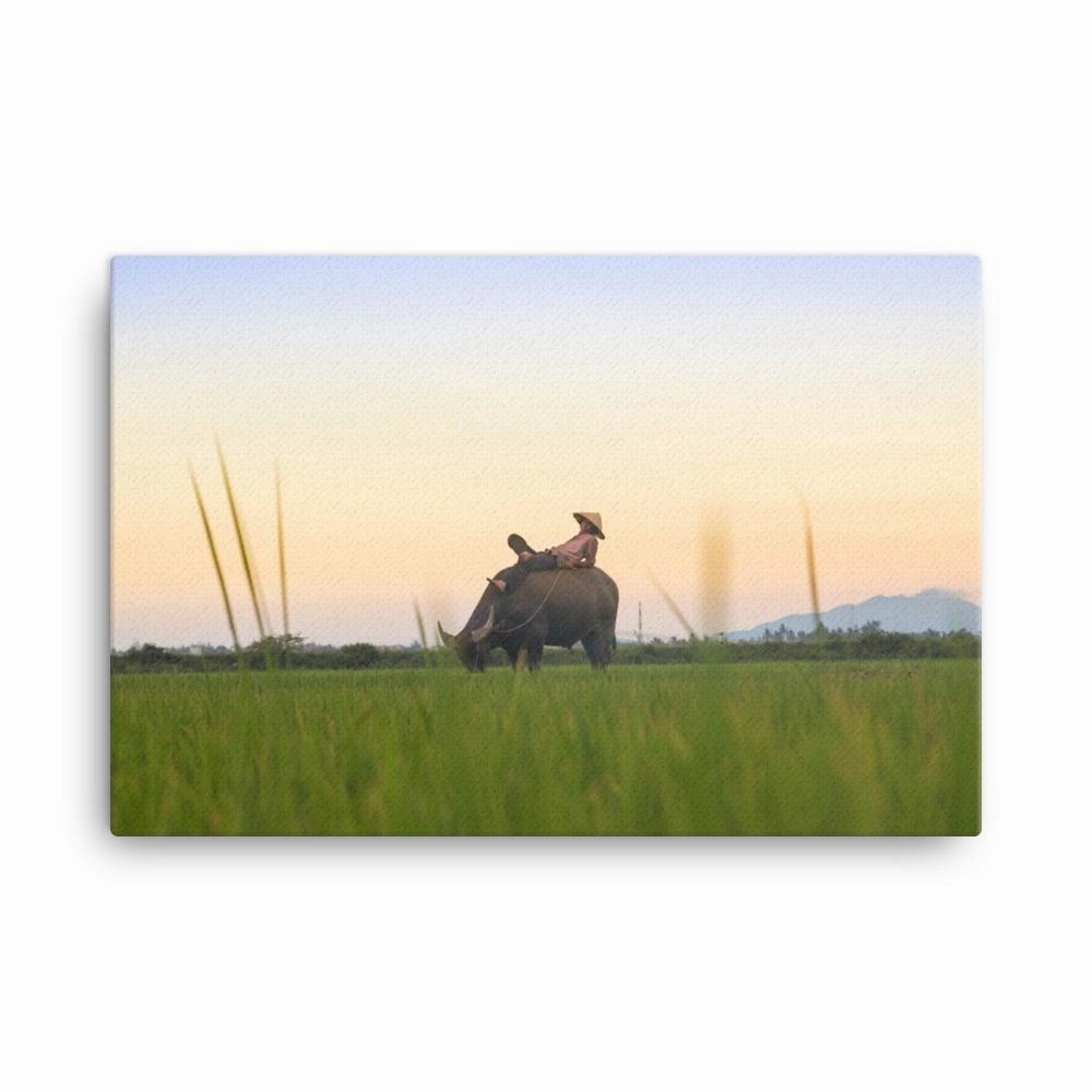 Peaceful Evening - Leinwand