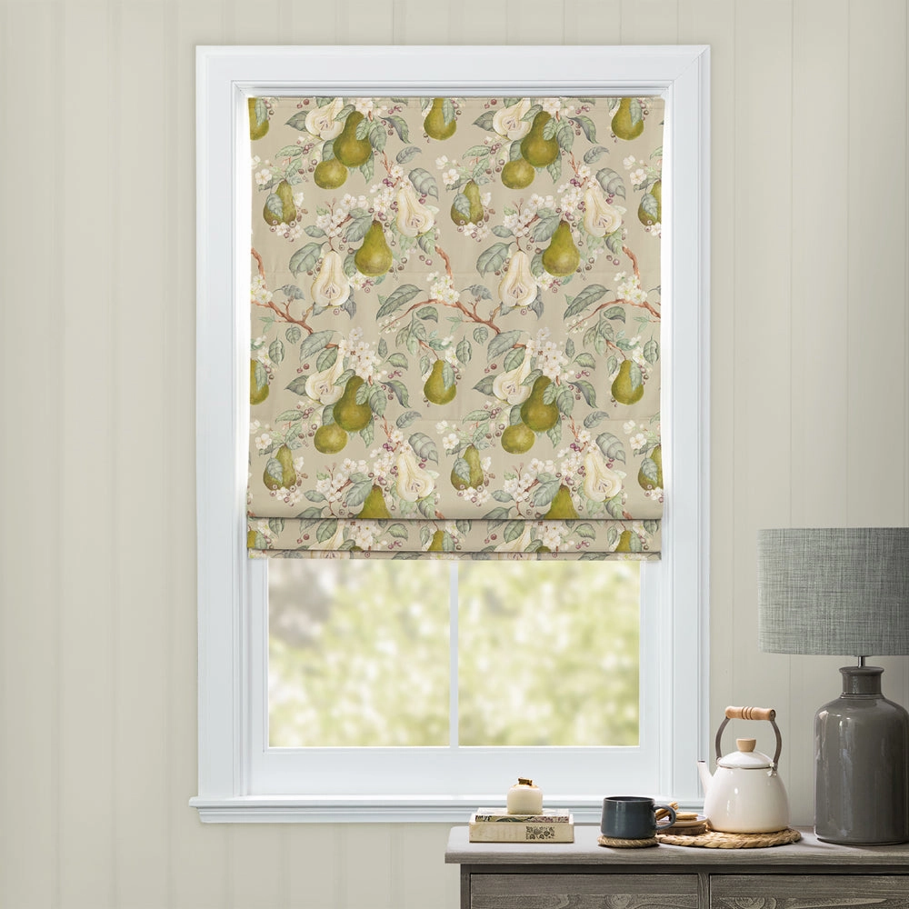 Pear Harvest Printed Cotton Fabric Hazel