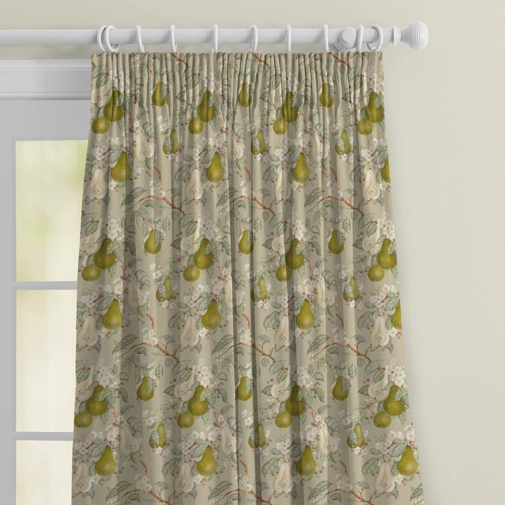 Pear Harvest Printed Cotton Fabric Hazel