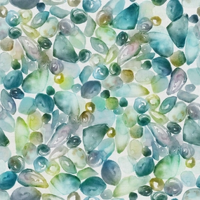 Pebbles Printed Cotton Fabric (By The Metre) Kelpie elegant table cloth  