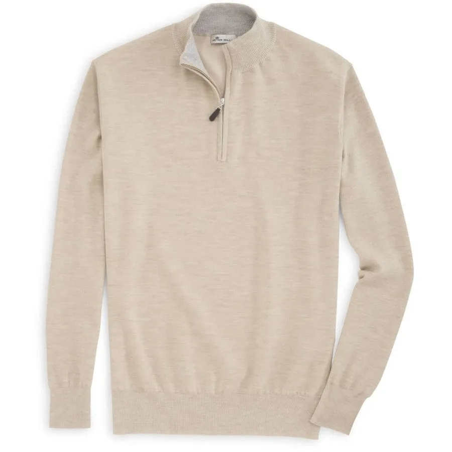 Peter Millar | Crown Cashmere Viertelzip-Pullover