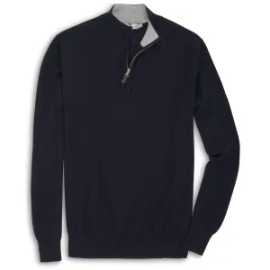 Peter Millar | Crown Cashmere Viertelzip-Pullover