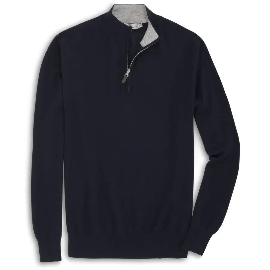 Peter Millar | Crown Cashmere Viertelzip-Pullover