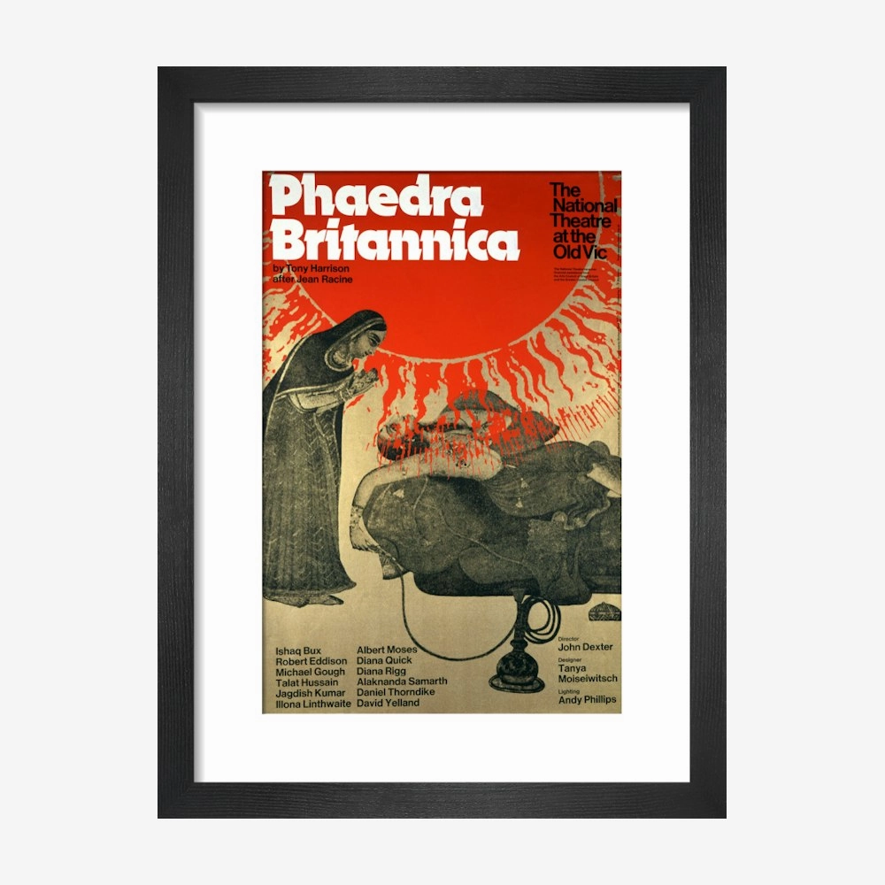 Phaedra Britannica 1975 Print