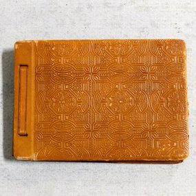 Photo Album Leather textured wall artwork