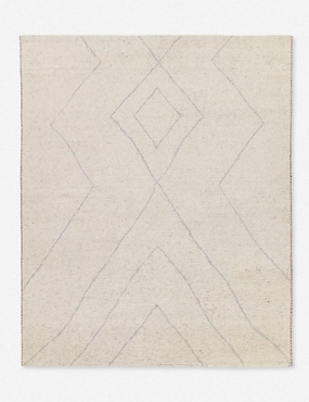 Piaf Hand-Knotted Wool-Blend Rug trendy fashion rug