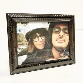 Picture Frame Honeycomb textured wall artwork