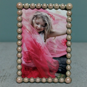 Picture Frame Pink Pearl textured wall artwork