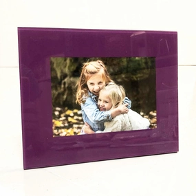 Picture Frame Purple textured wall artwork