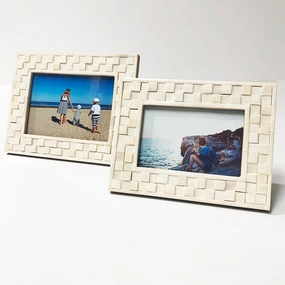 Picture Frame Set Tile textured wall artwork
