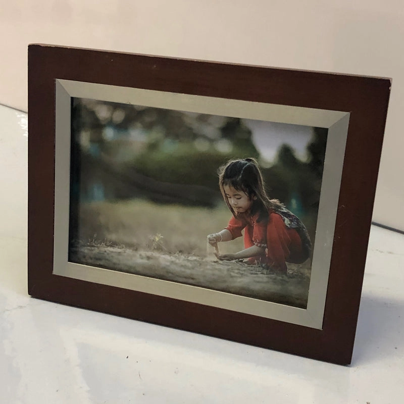 Picture Frame Wood & Metal textured wall artwork