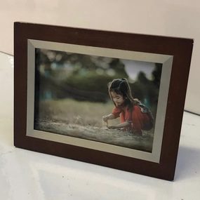 Picture Frame Wood & Metal textured wall artwork
