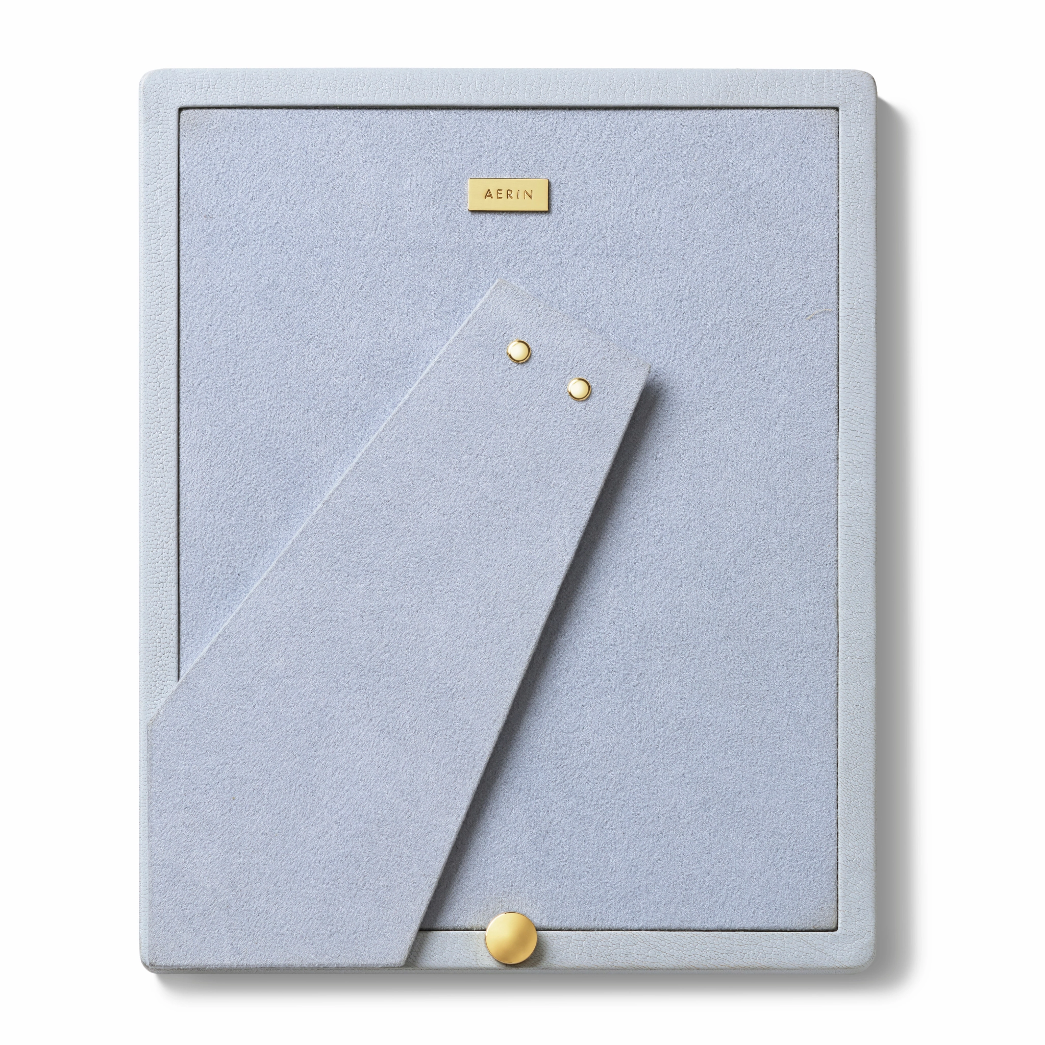 Piero Leather Frame, Blue Haze