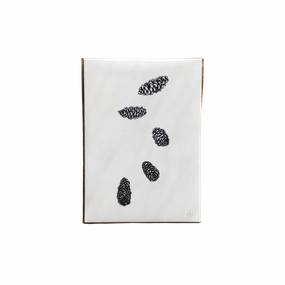 Pinecones 5" x 7" Art Print framed wall decor