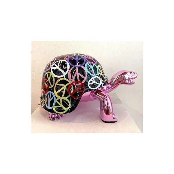 PINK PEACE  TURTLE