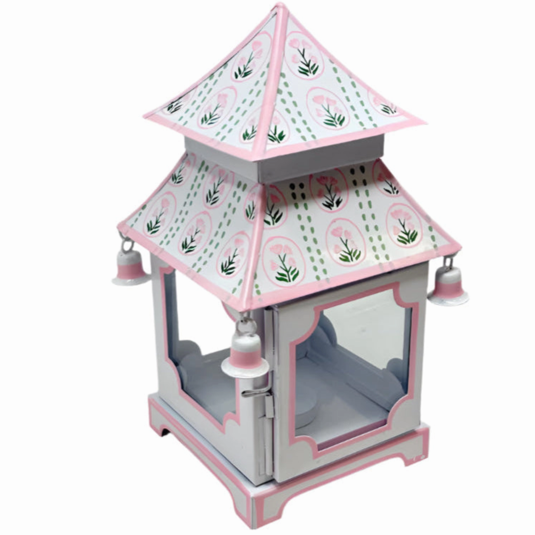 Pink Tulip Pagoda Lantern
