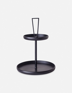 Pippa 2-Tiered Tray decorative tabletop item