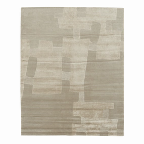 Plano Oat minimalist everyday rug