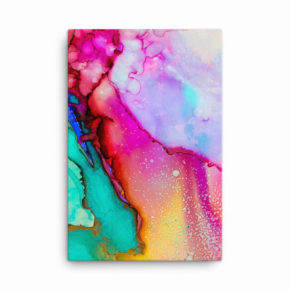 Play of colors - canvas