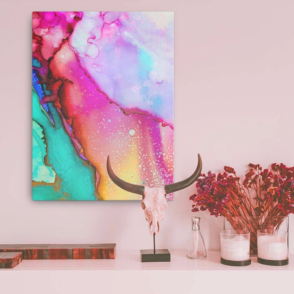 Play of colors - canvas
