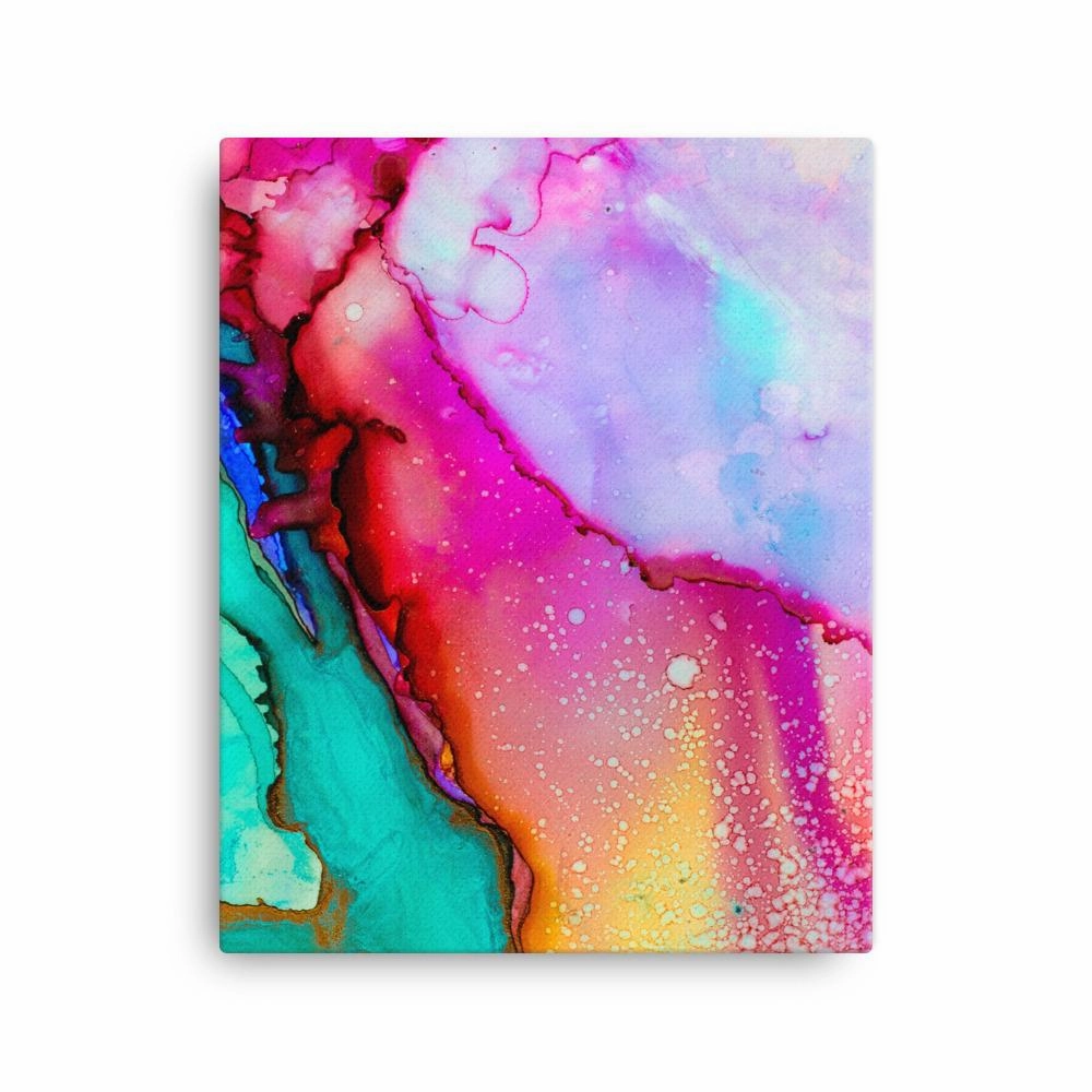 Play of colors - canvas