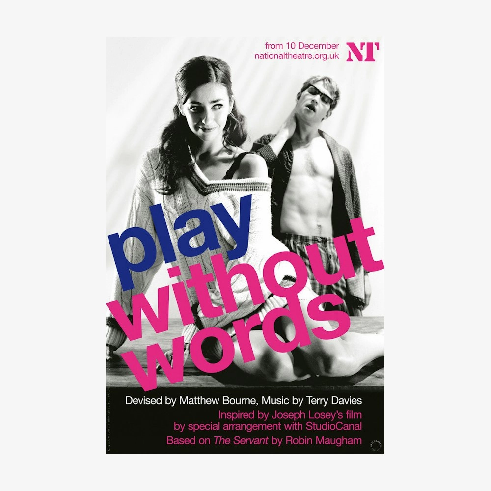 Play Without Words 2003 Print aesthetic poster wallpaper