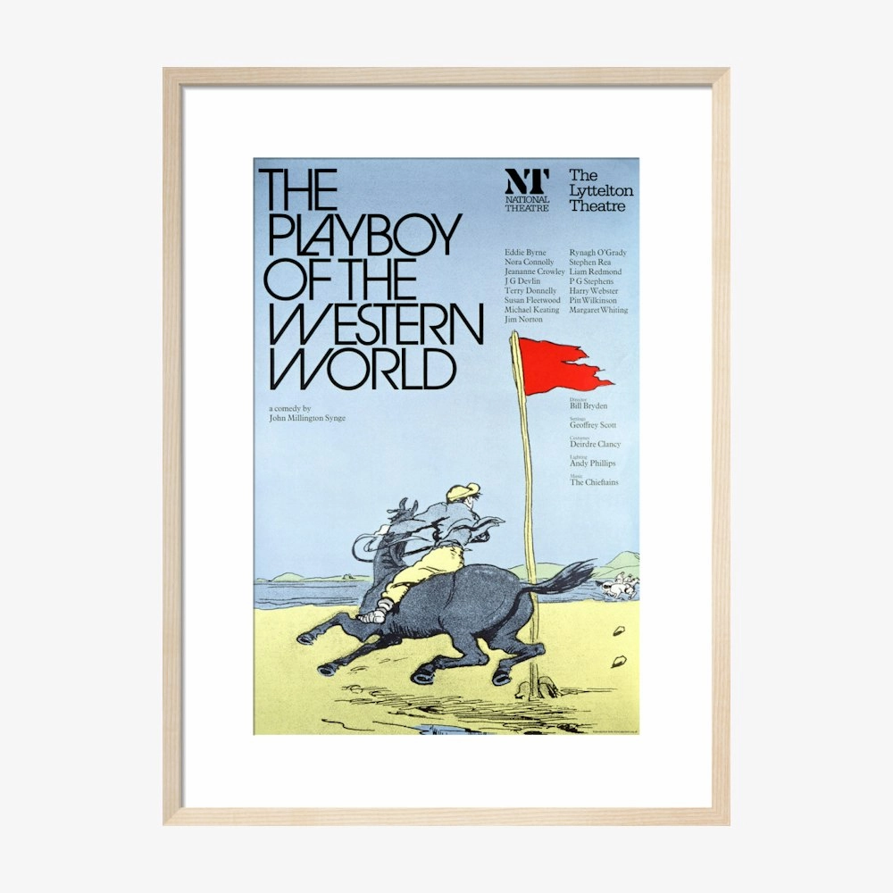Playboy of the Western World 1975 Print