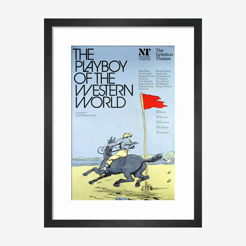 Playboy of the Western World 1975 Print