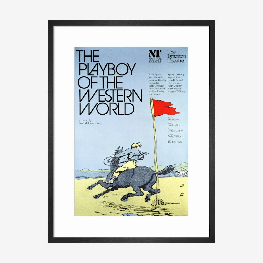 Playboy of the Western World 1975 Print