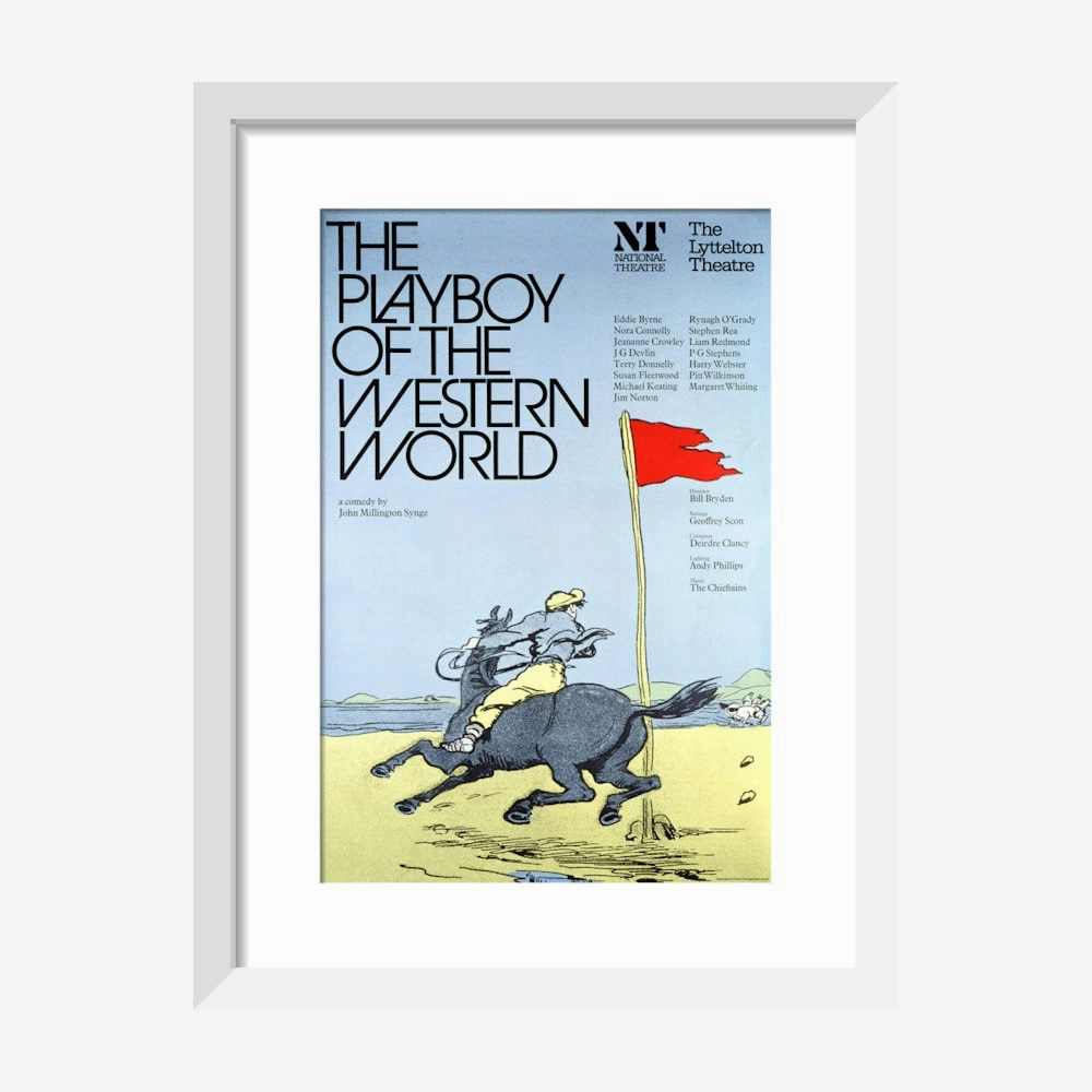 Playboy of the Western World 1975 Print