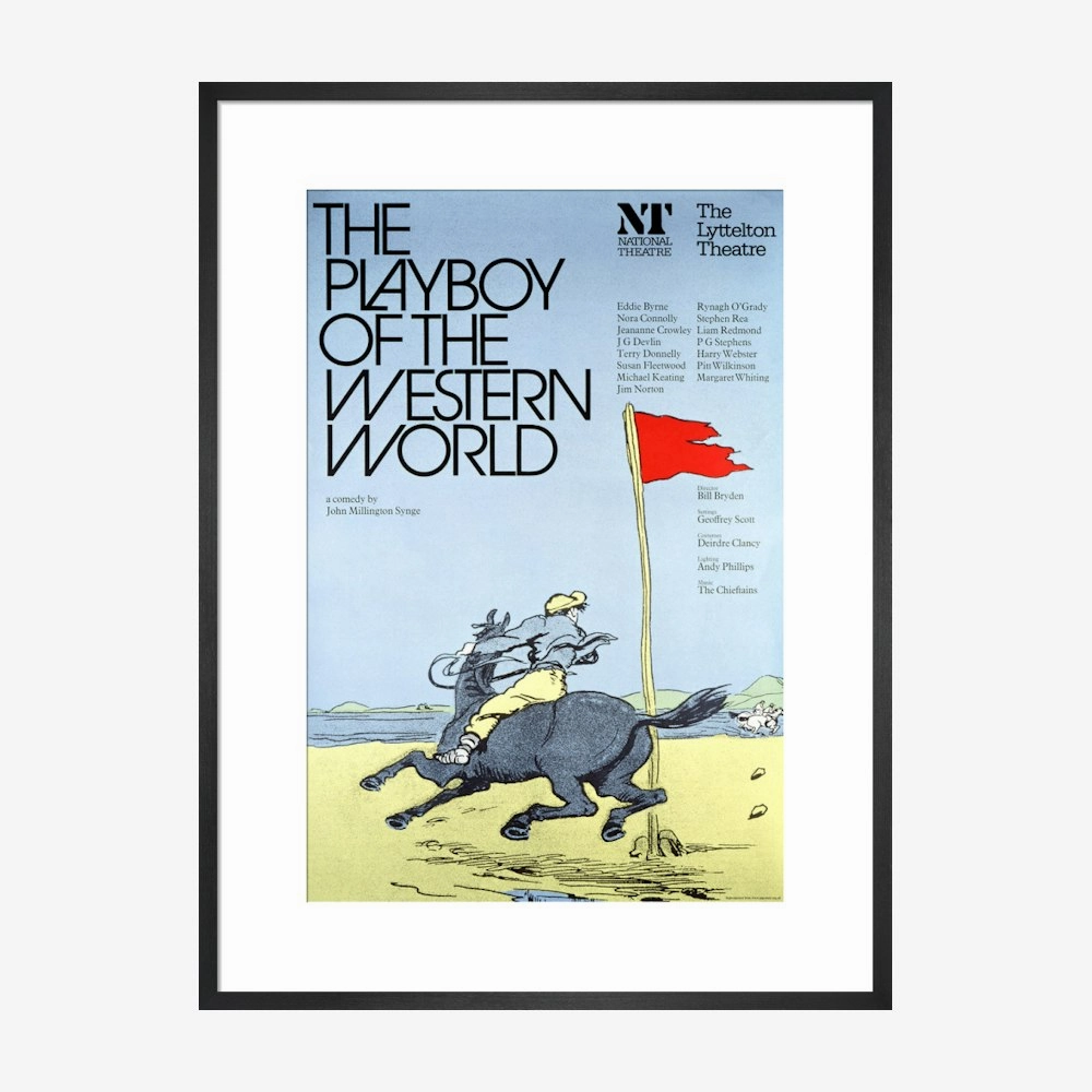 Playboy of the Western World 1975 Print