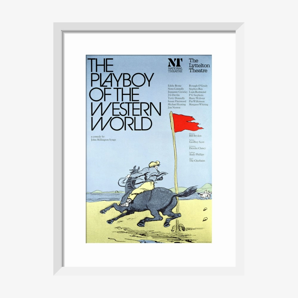 Playboy of the Western World 1975 Print