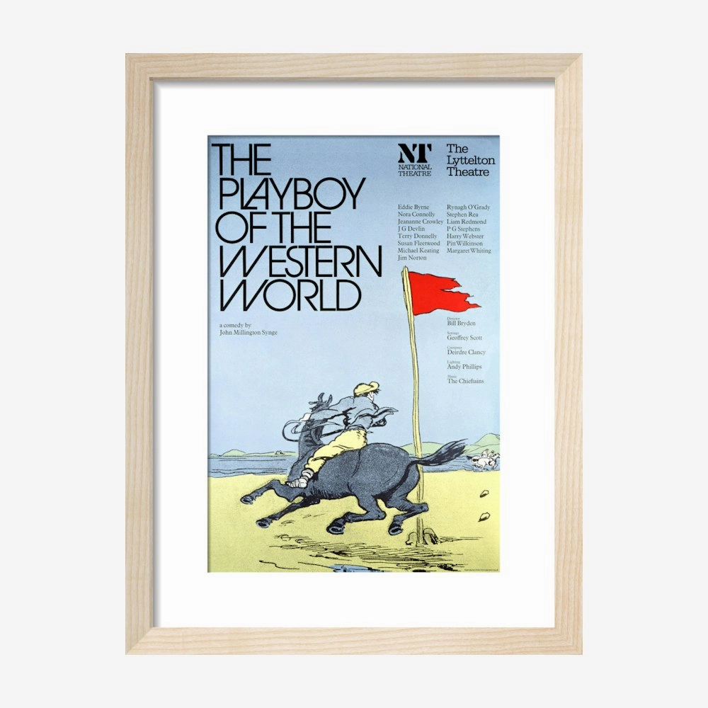 Playboy of the Western World 1975 Print