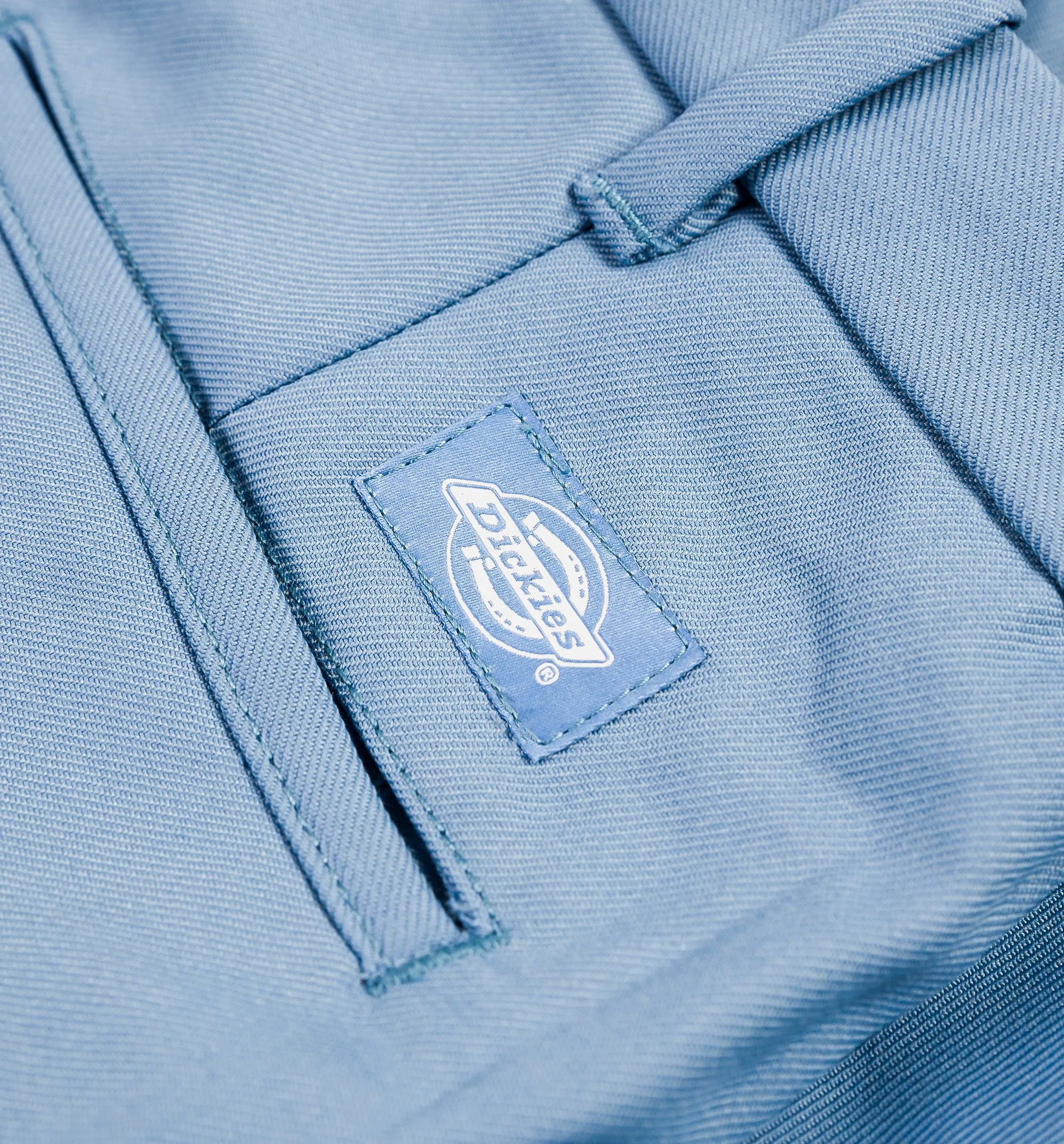 Herrenhose mit Plissee vorne - Blau