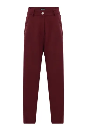 Faltige Schlaffhose