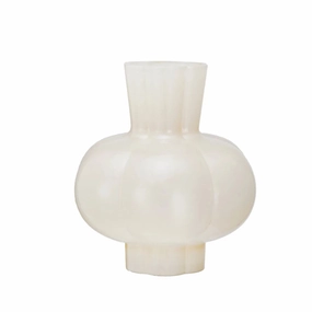 Pleated Cased Glass Vase interior room decor