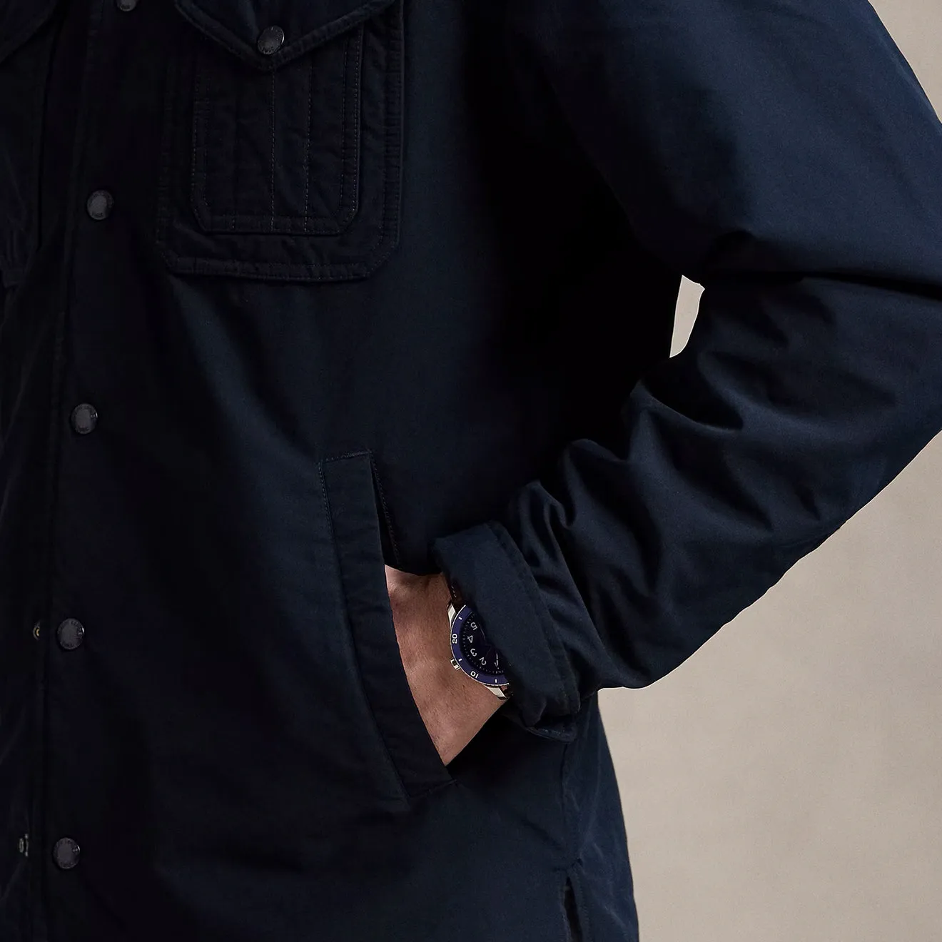 Polo Ralph Lauren Die Pearson Hemdjacken-Kollektion Marineblau